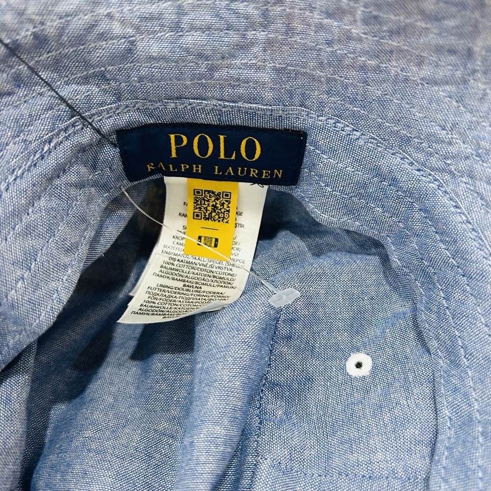 Polo Ralph Lauren Cotton Twill Vintage Inspired Patchwork Bucket Hat NWT S/M - Picture 7 of 7